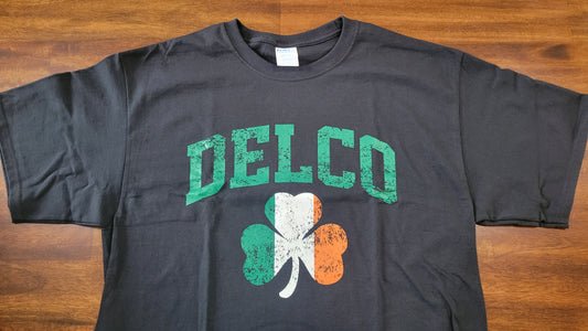 The Delco Irish Tee (Black)