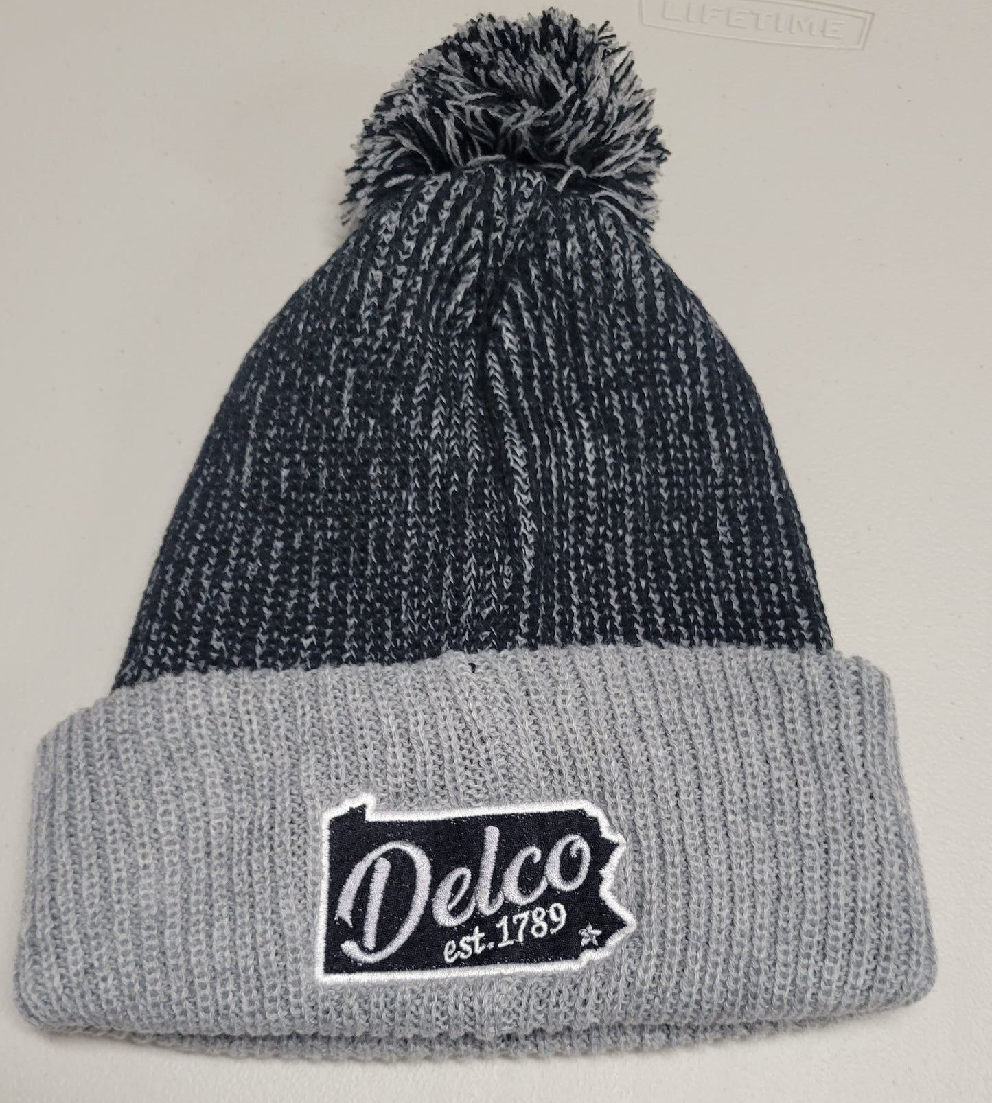 Delco Pom Beanie