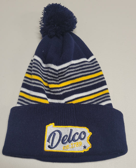 Delco Pom Beanie