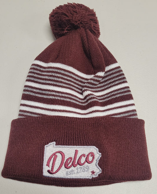 Delco Pom Beanie